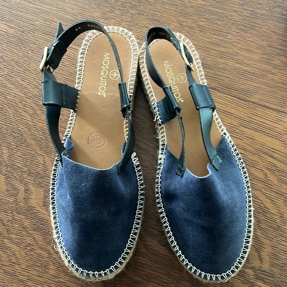 Mosquitoes Mexican Espadrille Sandals Size 8